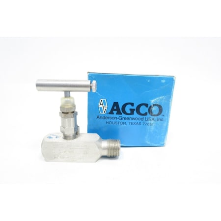 14In X 12In Npt Stainless 1000Psi Needle Valve